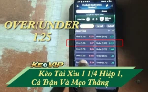 kèo tài xỉu 1 1/4