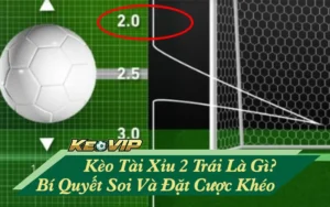 kèo tài xỉu 2 trái